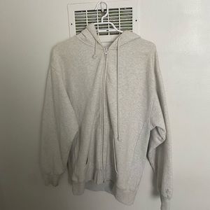 Aritzia Women's Cream Hoodie Sweater